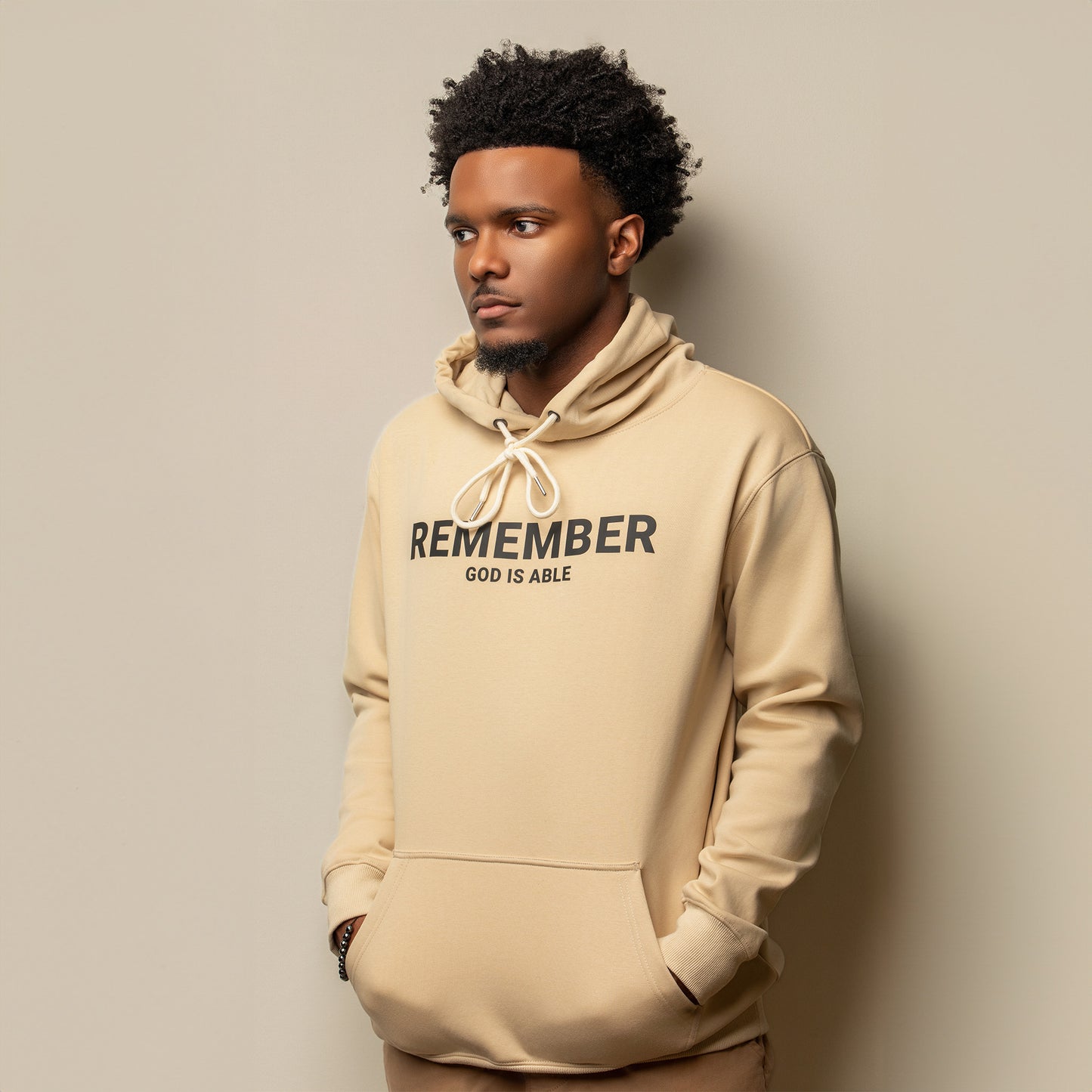 Remember God is Able Tope Hoodie