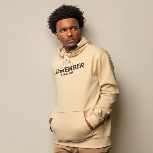 Remember God is Able Tope Hoodie