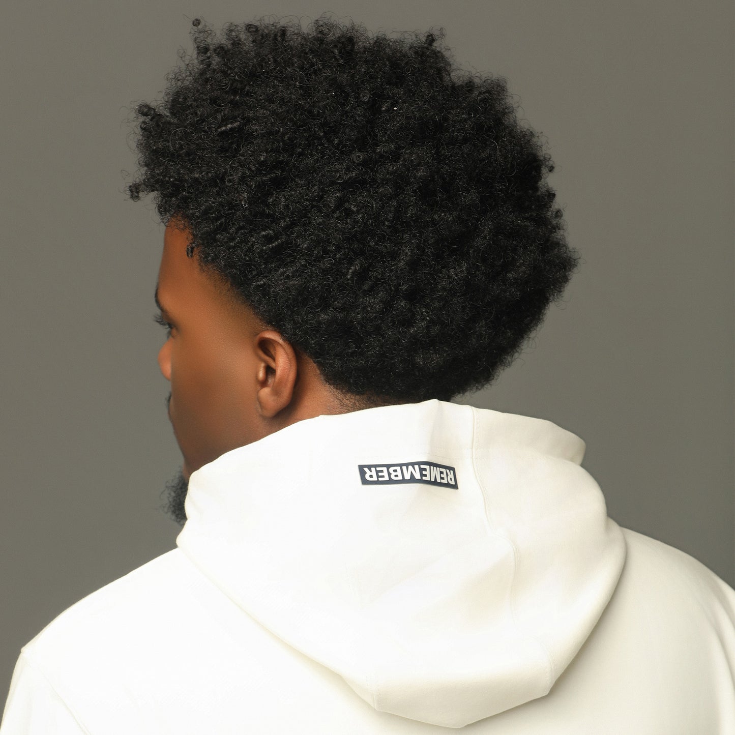 Silence Regret White Hoodie