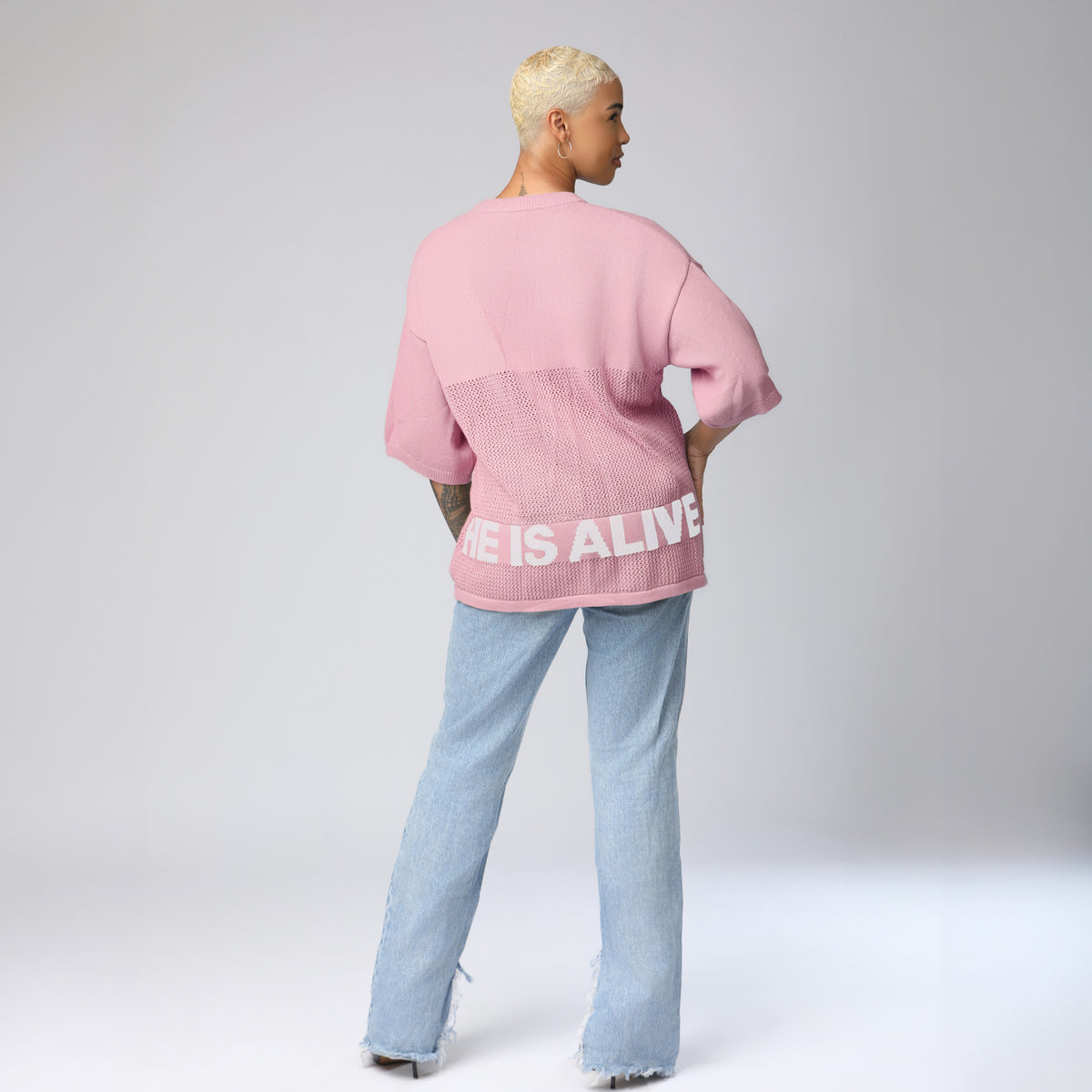 Morning Rose Knit Jersey