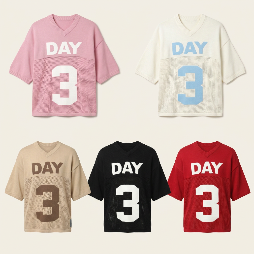 Five knit jerseys bundle image